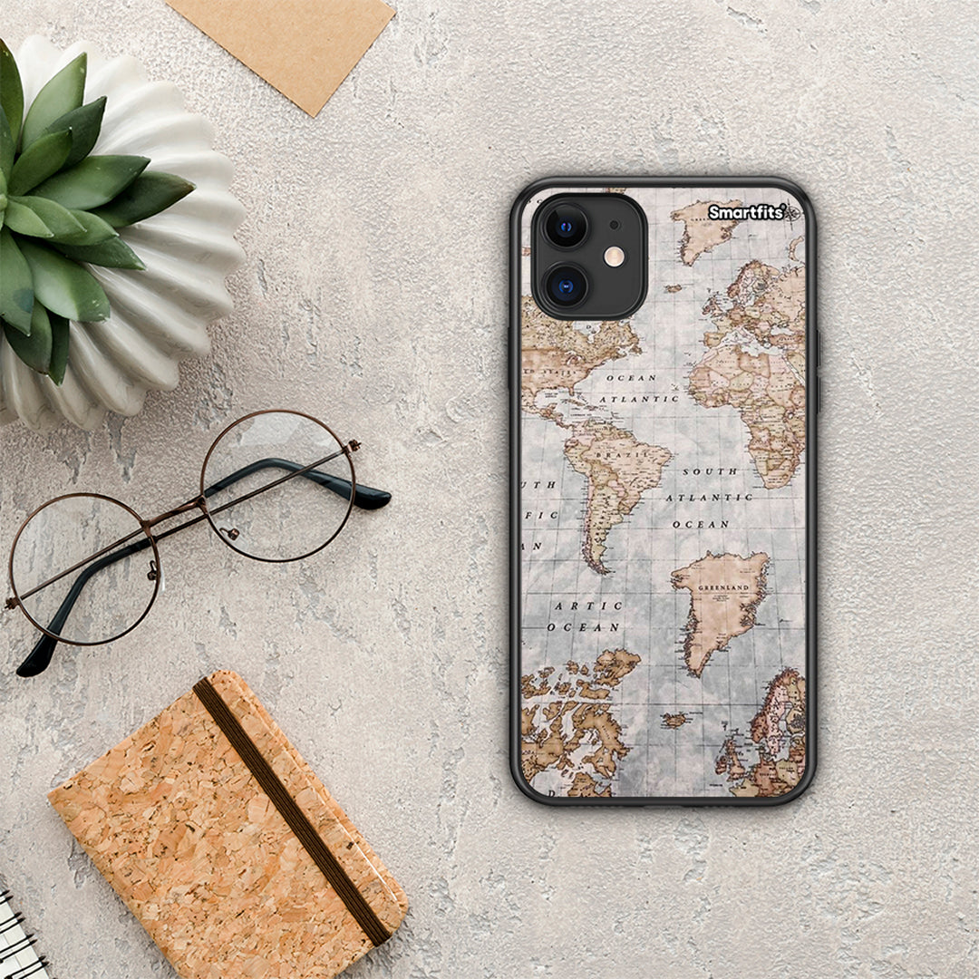 World Map - iPhone 11 θήκη