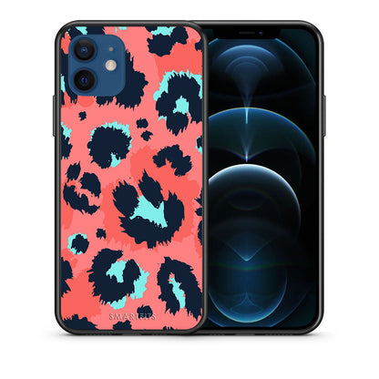 Animal Pink Leopard - iPhone 12 θήκη