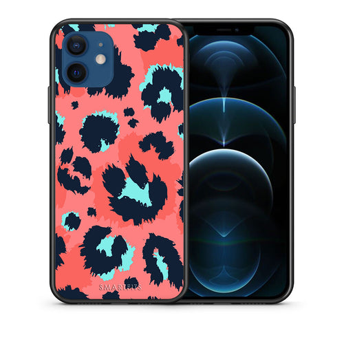 Animal Pink Leopard - iPhone 12 θήκη