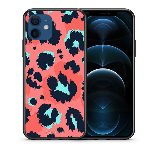 Animal Pink Leopard - iPhone 12 θήκη