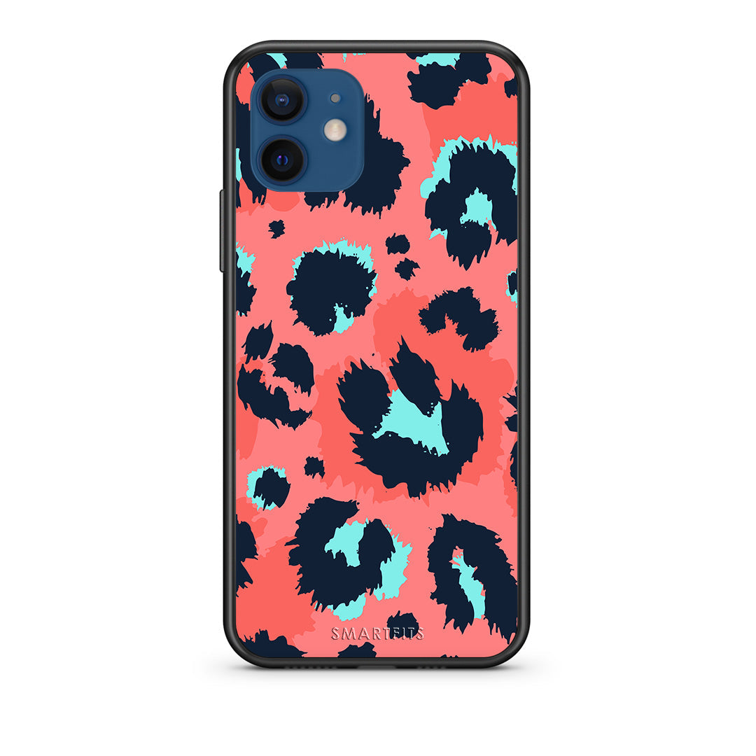 Animal Pink Leopard - iPhone 12 Pro θήκη