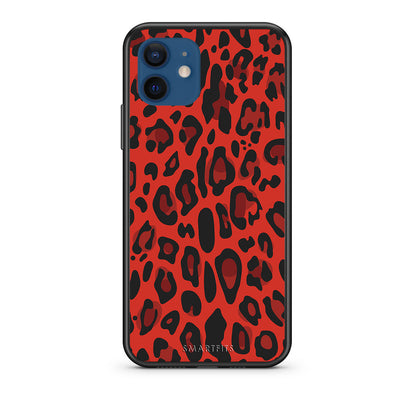 Animal Red Leopard - iPhone 12 θήκη