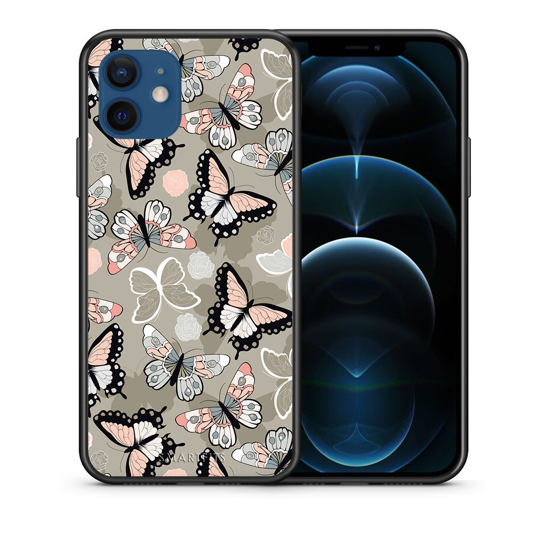 Boho Butterflies - iPhone 12 Pro θήκη