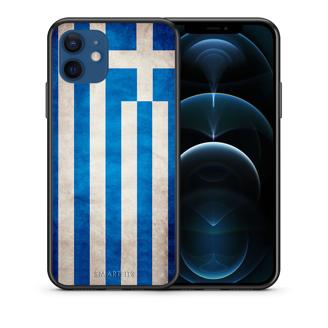 Flag Greek - iPhone 12 Pro θήκη