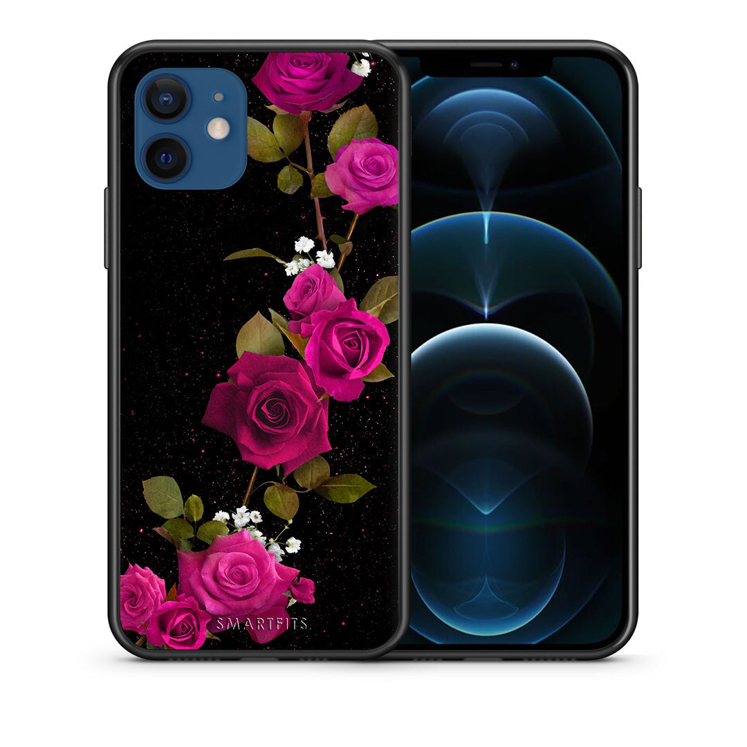 Flower Red Roses - iPhone 12 θήκη