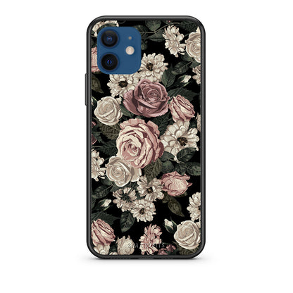 Flower Wild Roses - iPhone 12 Pro θήκη