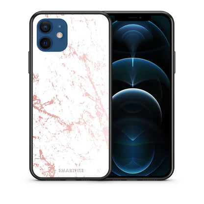 Marble Pink Splash - iPhone 12 Pro θήκη