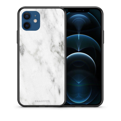 Marble White - iPhone 12 θήκη