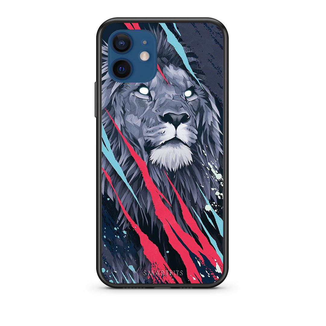 PopArt Lion Designer - iPhone 12 Pro θήκη