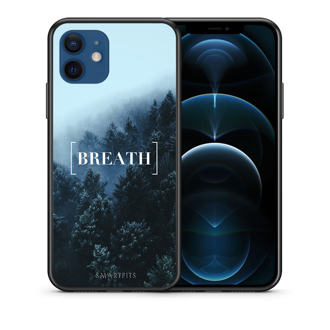 Quote Breath - iPhone 12 Pro θήκη