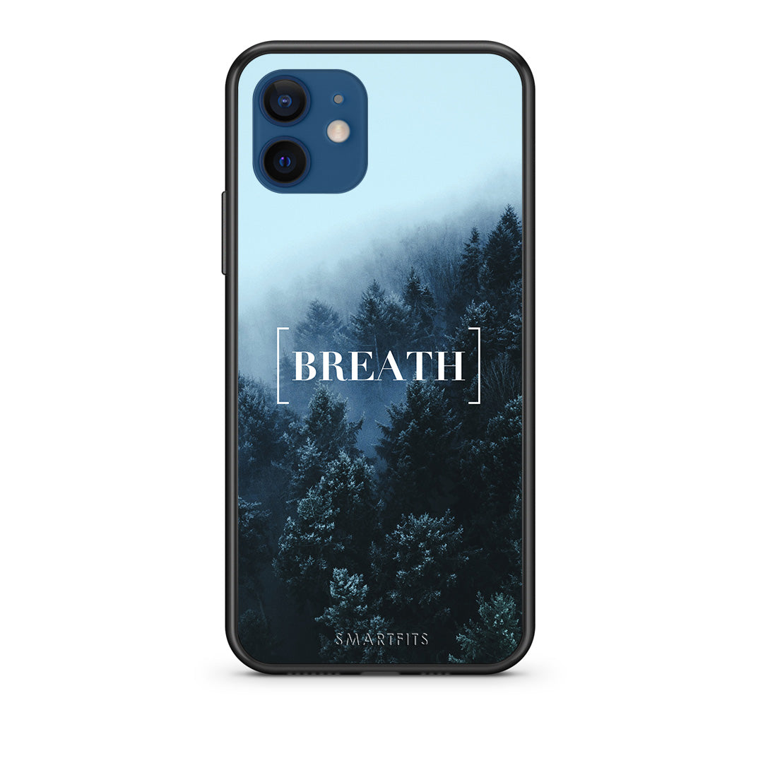 Quote Breath - iPhone 12 θήκη
