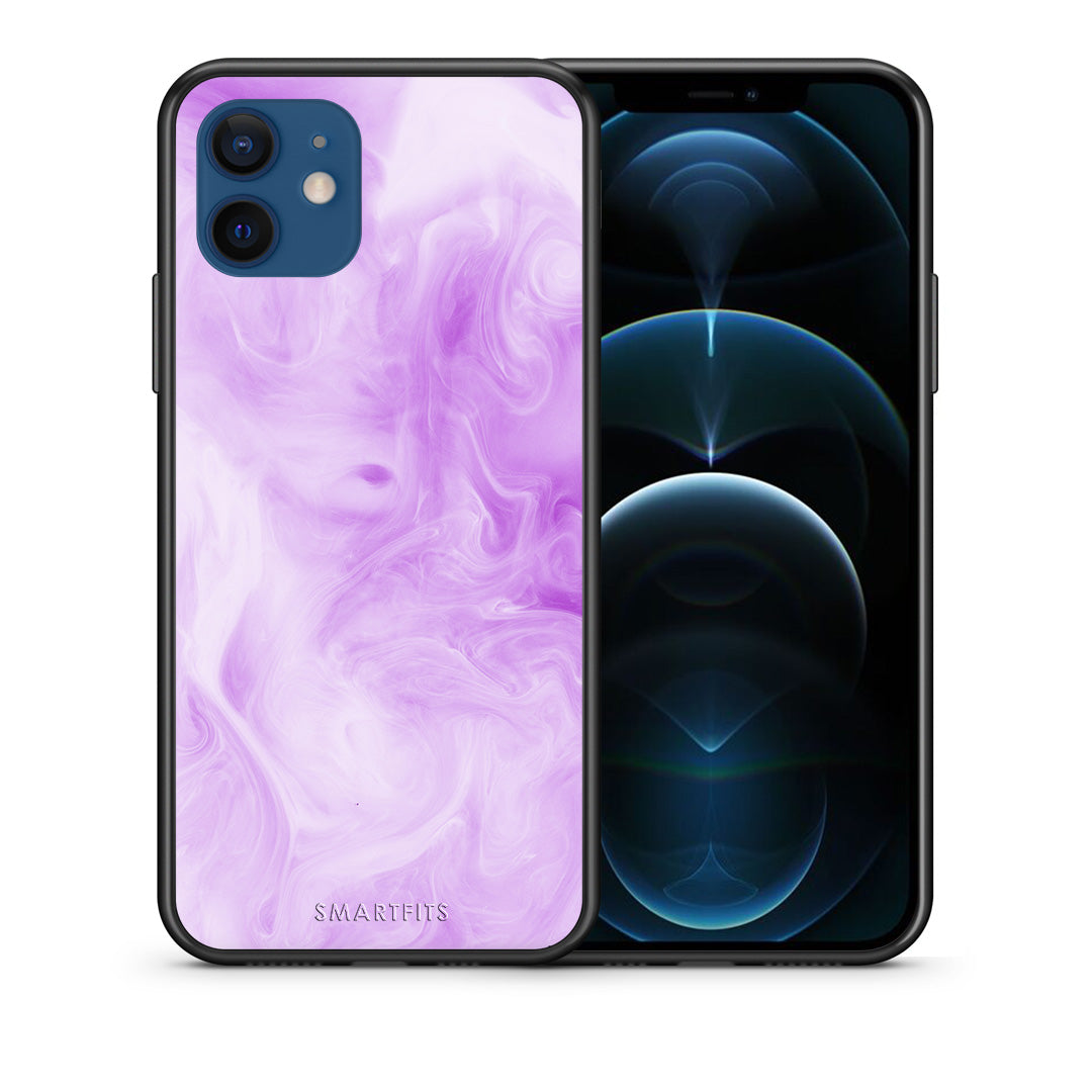 Watercolor Lavender - iPhone 12 Pro θήκη