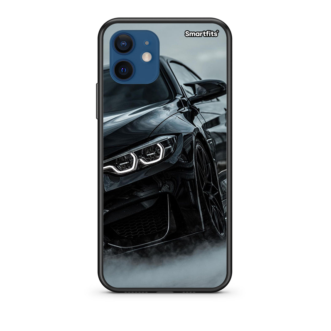 Θήκη iPhone 12 Black BMW από τη Smartfits με σχέδιο στο πίσω μέρος και μαύρο περίβλημα | iPhone 12 Black BMW case with colorful back and black bezels