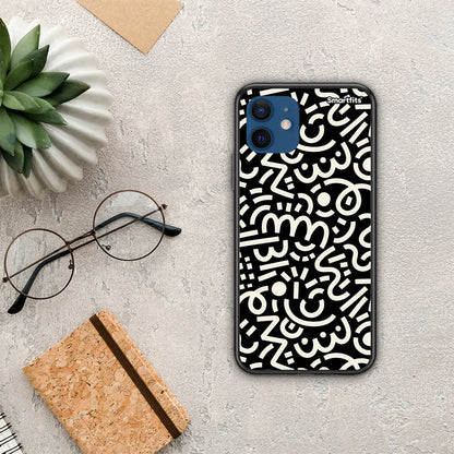 Doodle Art - iPhone 12 θήκη