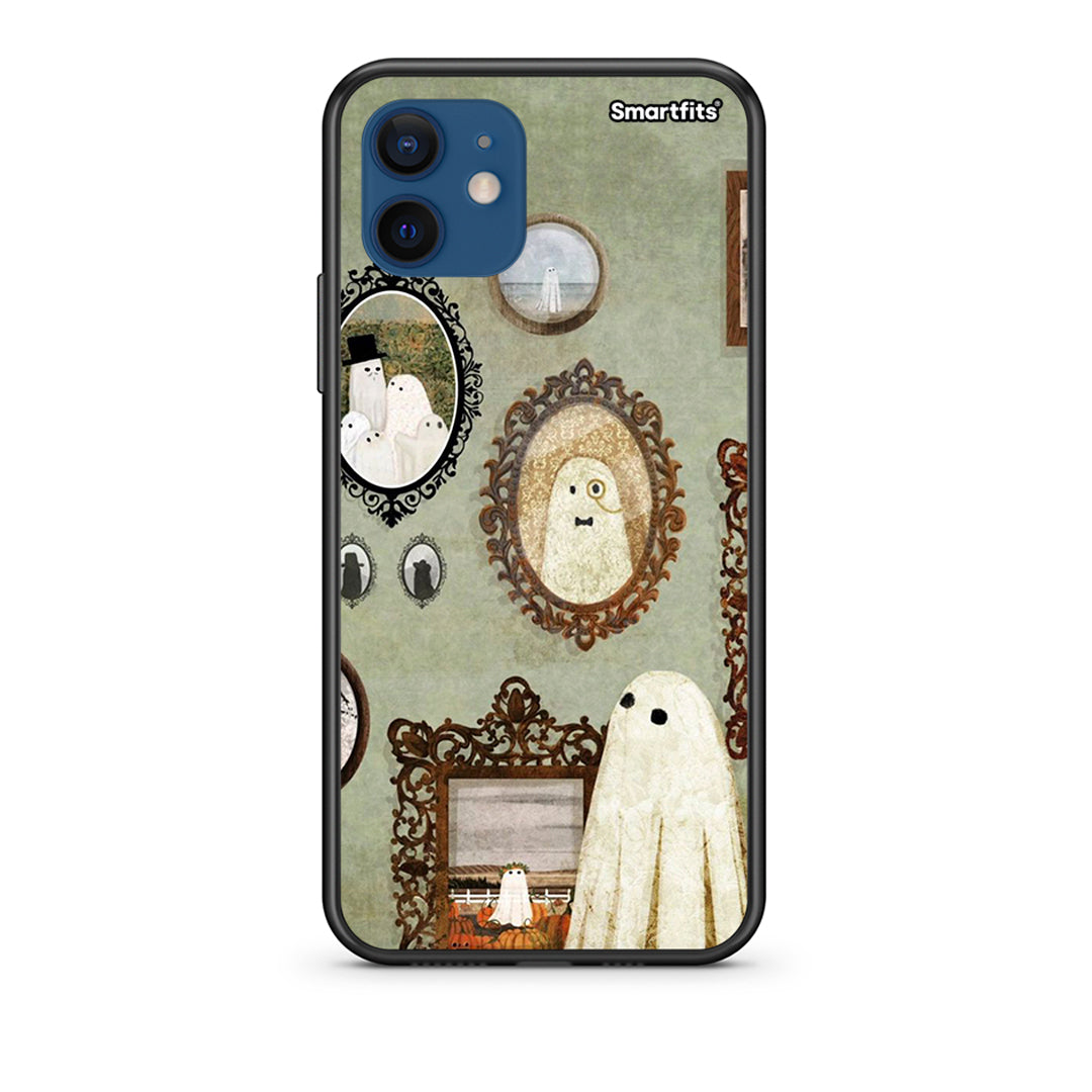 Θήκη iPhone 12 Halloween Ghost Season από τη Smartfits με σχέδιο στο πίσω μέρος και μαύρο περίβλημα | iPhone 12 Halloween Ghost Season case with colorful back and black bezels