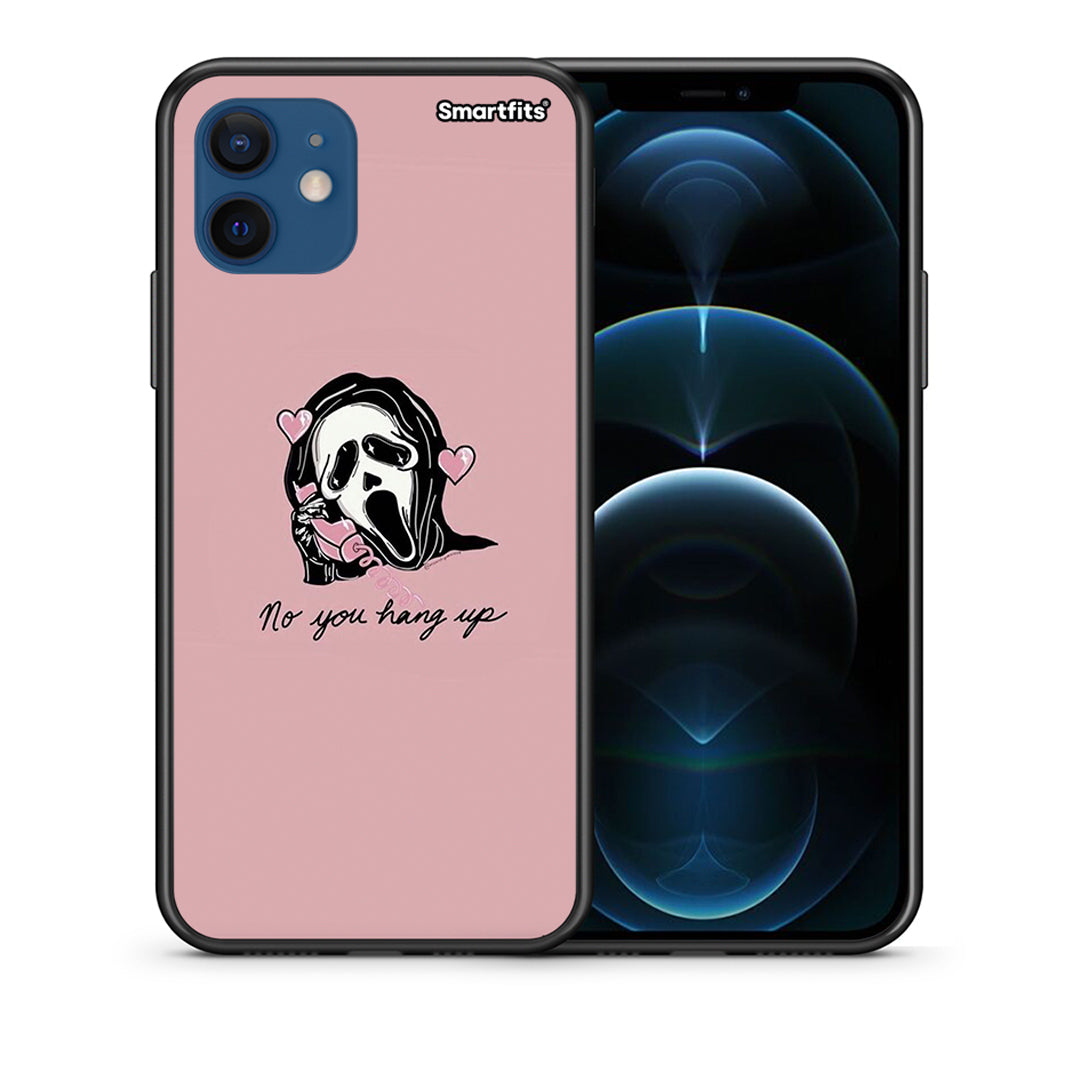 Θήκη iPhone 12 Halloween Hang Up από τη Smartfits με σχέδιο στο πίσω μέρος και μαύρο περίβλημα | iPhone 12 Halloween Hang Up case with colorful back and black bezels