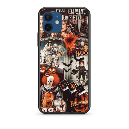 Θήκη iPhone 12 Halloween Spooky Season από τη Smartfits με σχέδιο στο πίσω μέρος και μαύρο περίβλημα | iPhone 12 Halloween Spooky Season case with colorful back and black bezels