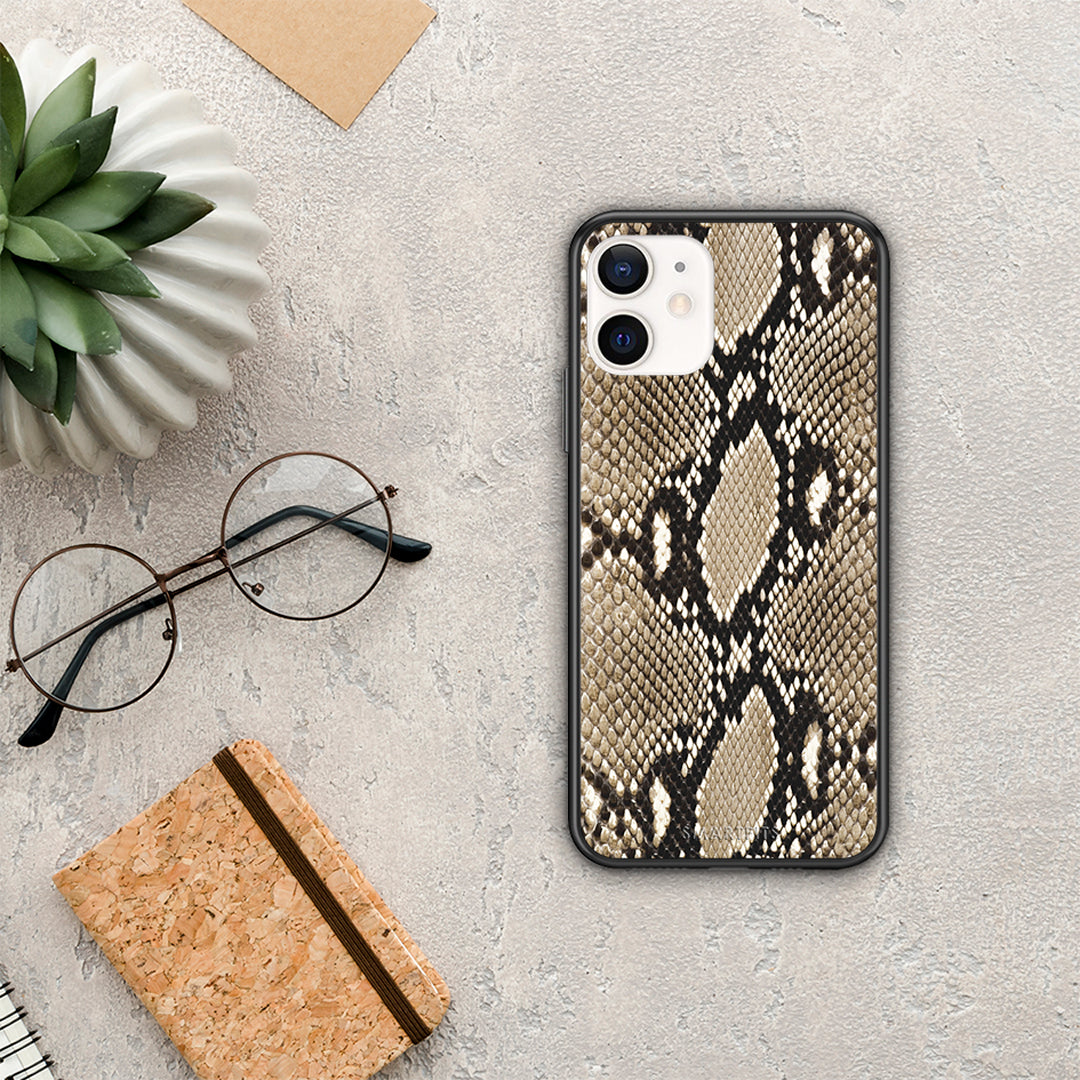 Animal Fashion Snake - iPhone 12 Mini θήκη