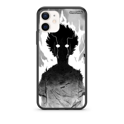 Θήκη iPhone 12 Mini Anime Boy από τη Smartfits με σχέδιο στο πίσω μέρος και μαύρο περίβλημα | iPhone 12 Mini Anime Boy case with colorful back and black bezels