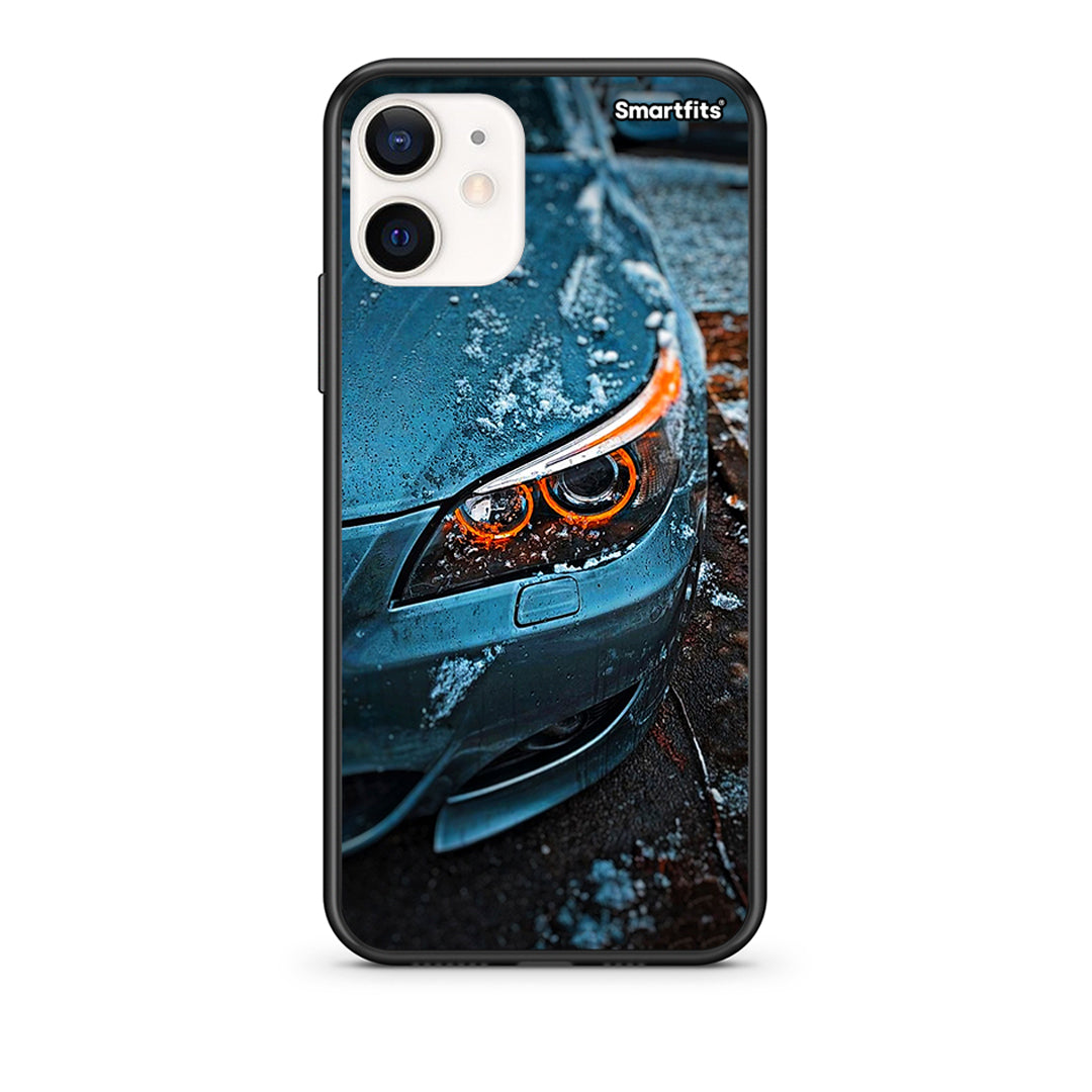 Θήκη iPhone 12 Mini Bmw E60 από τη Smartfits με σχέδιο στο πίσω μέρος και μαύρο περίβλημα | iPhone 12 Mini Bmw E60 case with colorful back and black bezels