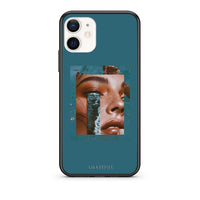 Thumbnail for Θήκη iPhone 12 Mini Cry An Ocean από τη Smartfits με σχέδιο στο πίσω μέρος και μαύρο περίβλημα | iPhone 12 Mini Cry An Ocean case with colorful back and black bezels