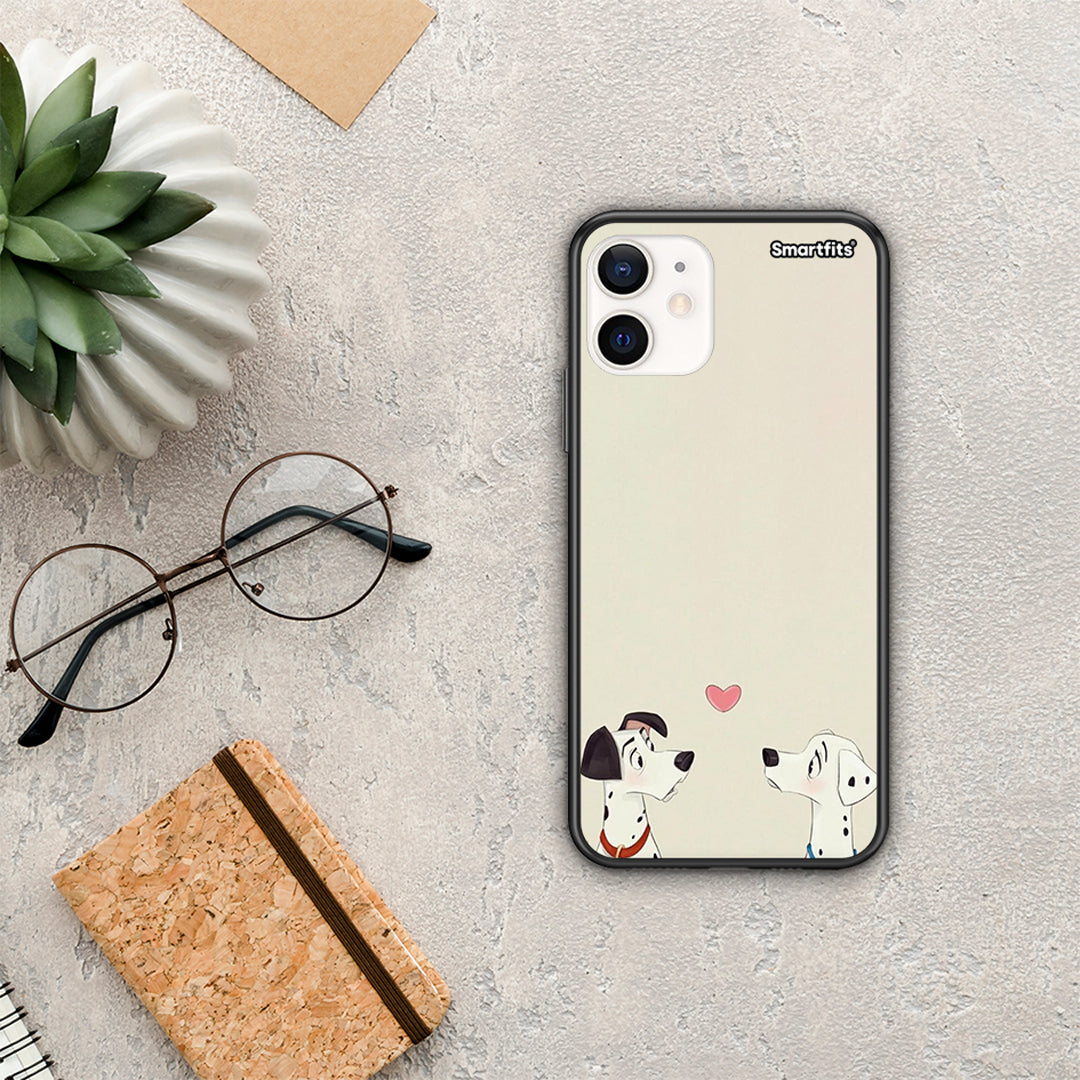 Dalmatians Love - iPhone 12 Mini θήκη