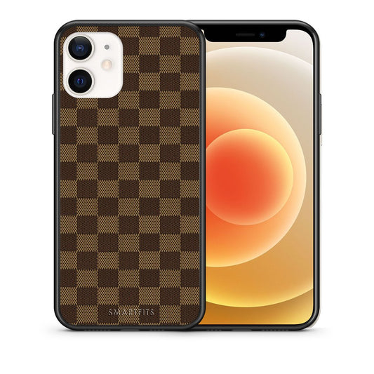 Θήκη iPhone 12 Mini Glamour Designer από τη Smartfits με σχέδιο στο πίσω μέρος και μαύρο περίβλημα | iPhone 12 Mini Glamour Designer case with colorful back and black bezels