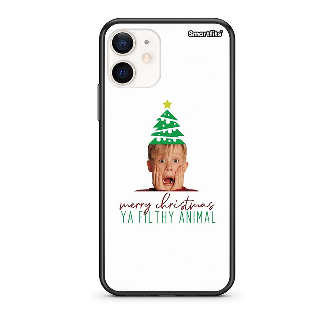 Θήκη iPhone 12 Mini Filthy Animal από τη Smartfits με σχέδιο στο πίσω μέρος και μαύρο περίβλημα | iPhone 12 Mini Filthy Animal case with colorful back and black bezels