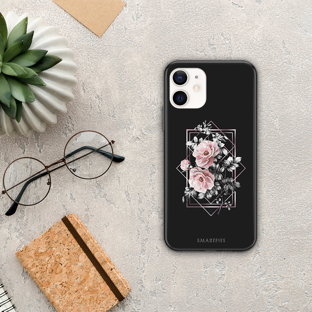 Flower Frame - iPhone 12 Mini θήκη