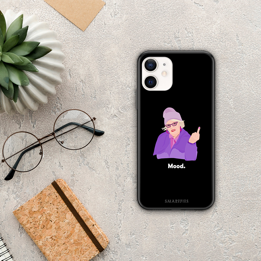 Grandma Mood Black - iPhone 12 Mini θήκη