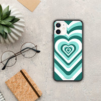 Thumbnail for Green Hearts - iPhone 12 Mini θήκη