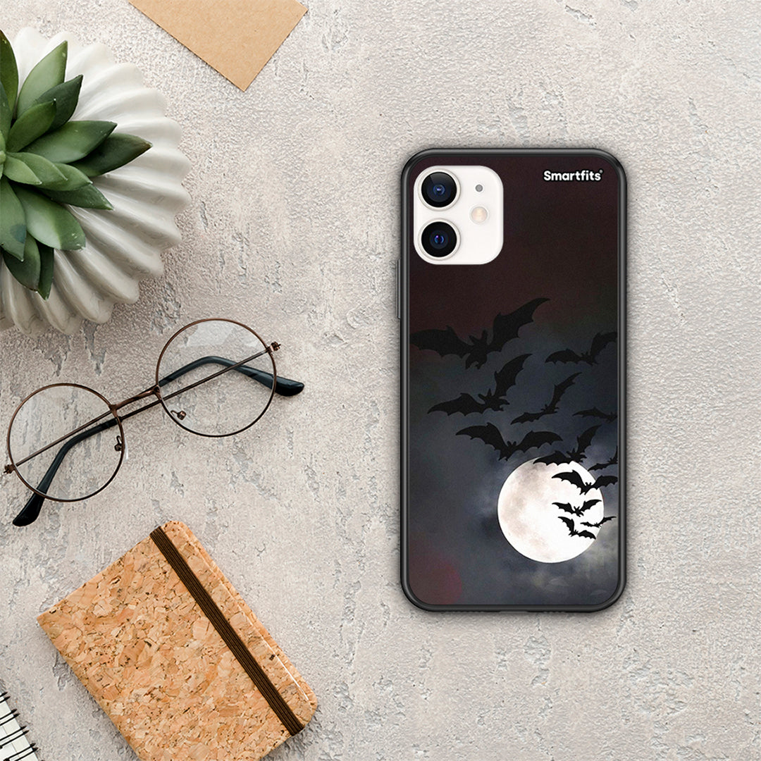 Halloween Bat Night - iPhone 12 Mini θήκη