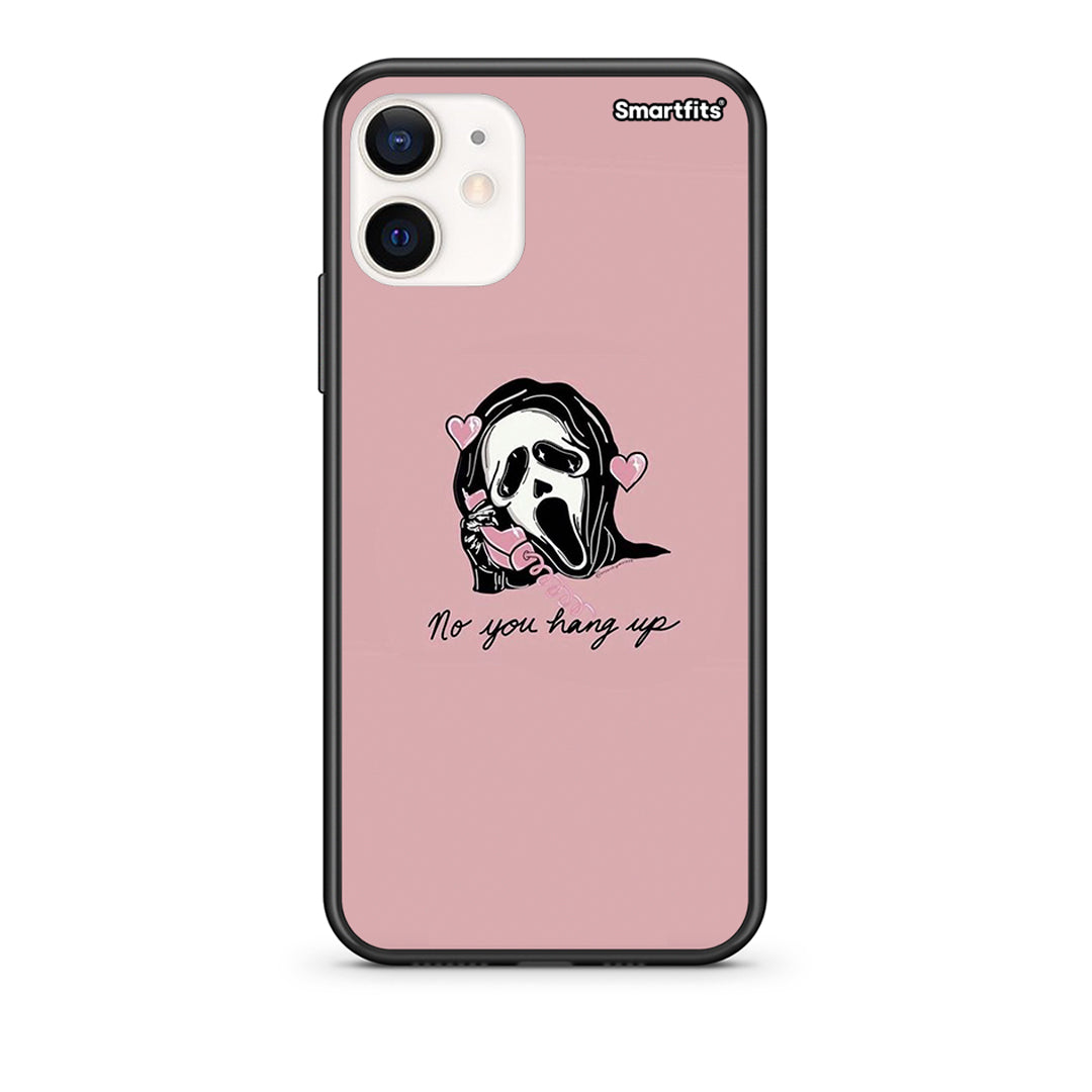 Θήκη iPhone 12 Mini Halloween Hang Up από τη Smartfits με σχέδιο στο πίσω μέρος και μαύρο περίβλημα | iPhone 12 Mini Halloween Hang Up case with colorful back and black bezels