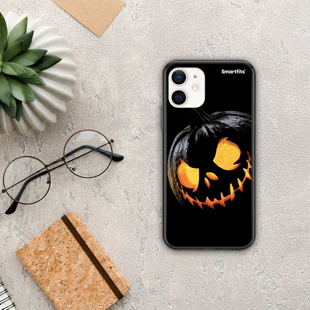 Halloween Scary Pumpkin - iPhone 12 Mini θήκη