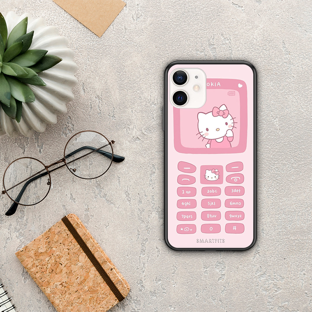 Hello Kitten - iPhone 12 Mini θήκη