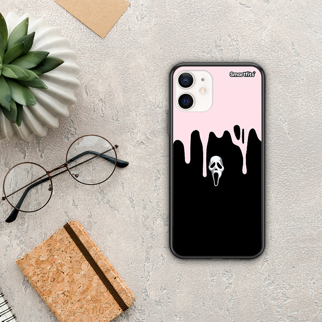Melting Halloween Mask - iPhone 12 Mini θήκη