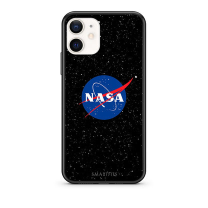 Θήκη iPhone 12 Mini NASA PopArt από τη Smartfits με σχέδιο στο πίσω μέρος και μαύρο περίβλημα | iPhone 12 Mini NASA PopArt case with colorful back and black bezels