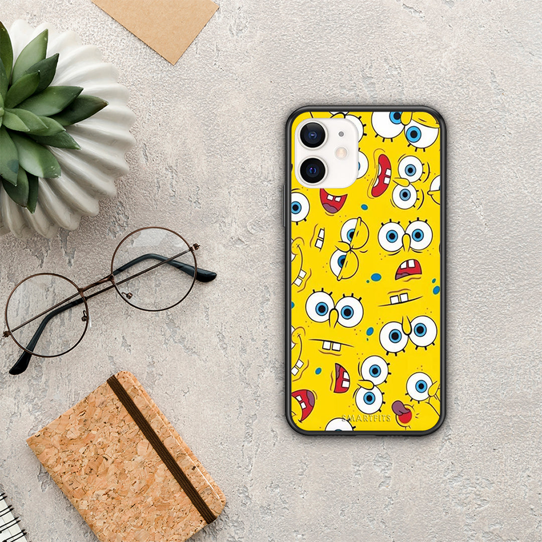PopArt Sponge - iPhone 12 Mini θήκη