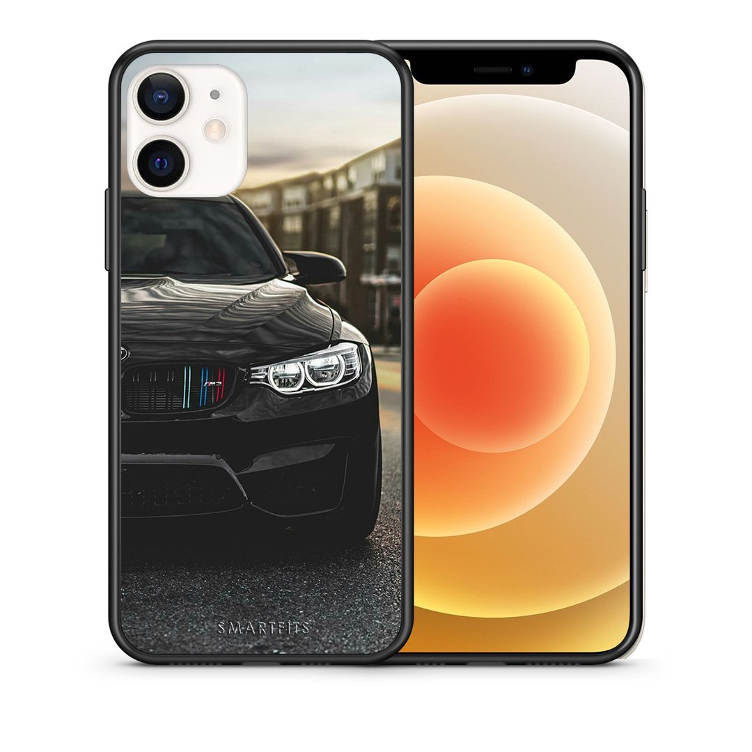 Θήκη iPhone 12 Mini M3 Racing από τη Smartfits με σχέδιο στο πίσω μέρος και μαύρο περίβλημα | iPhone 12 Mini M3 Racing case with colorful back and black bezels