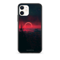 Thumbnail for Θήκη iPhone 12 Mini Sunset Tropic από τη Smartfits με σχέδιο στο πίσω μέρος και μαύρο περίβλημα | iPhone 12 Mini Sunset Tropic case with colorful back and black bezels