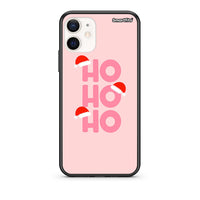 Thumbnail for Θήκη iPhone 12 Mini Xmas Ho Ho Ho από τη Smartfits με σχέδιο στο πίσω μέρος και μαύρο περίβλημα | iPhone 12 Mini Xmas Ho Ho Ho case with colorful back and black bezels