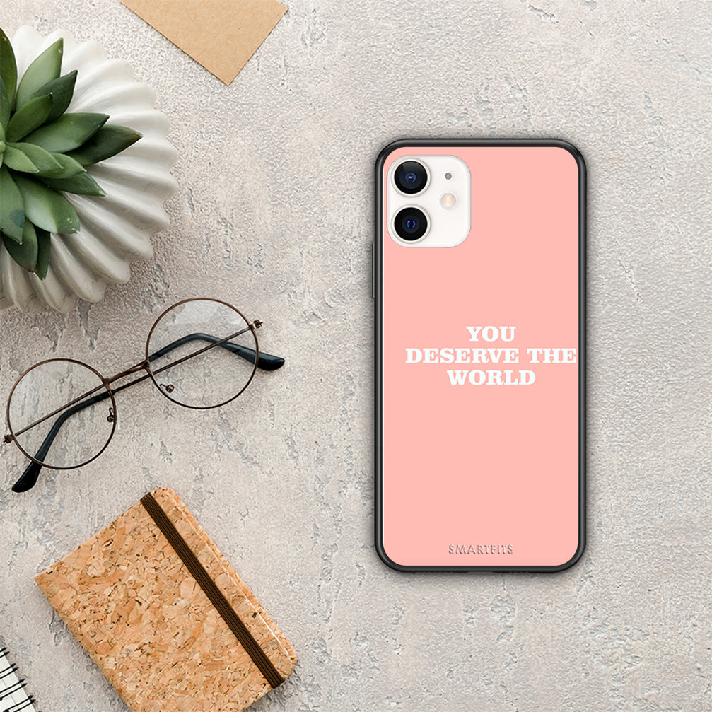 You Deserve The World - iPhone 12 Mini θήκη