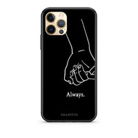 Thumbnail for Θήκη Αγίου Βαλεντίνου iPhone 12 Always & Forever 1 από τη Smartfits με σχέδιο στο πίσω μέρος και μαύρο περίβλημα | iPhone 12 Always & Forever 1 case with colorful back and black bezels