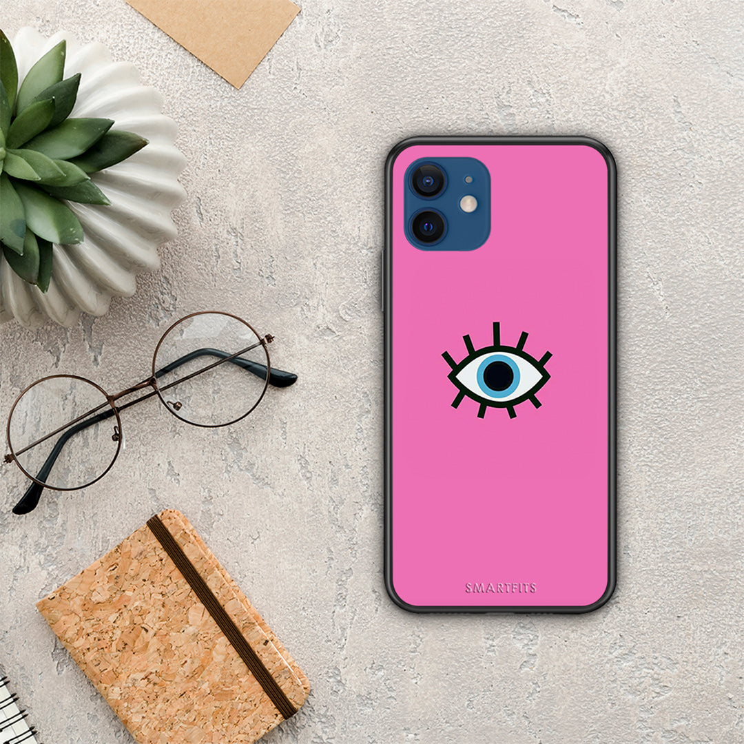 Blue Eye Pink - iPhone 12 θήκη