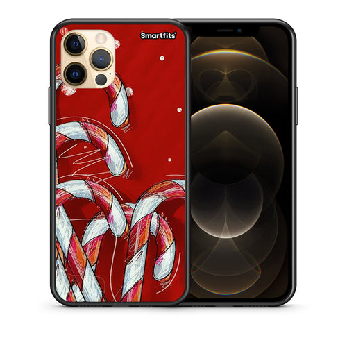 Candy Cane - iPhone 12 Pro θήκη