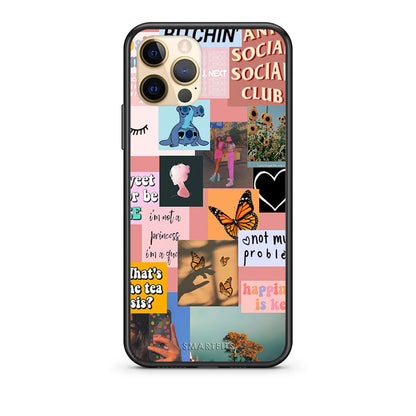 Collage Bitchin - iPhone 12 Pro θήκη