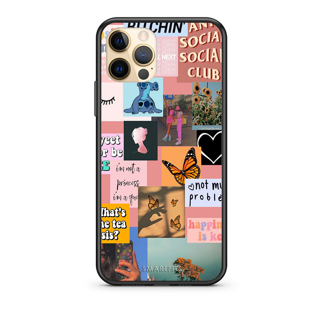 Collage Bitchin - iPhone 12 Pro θήκη