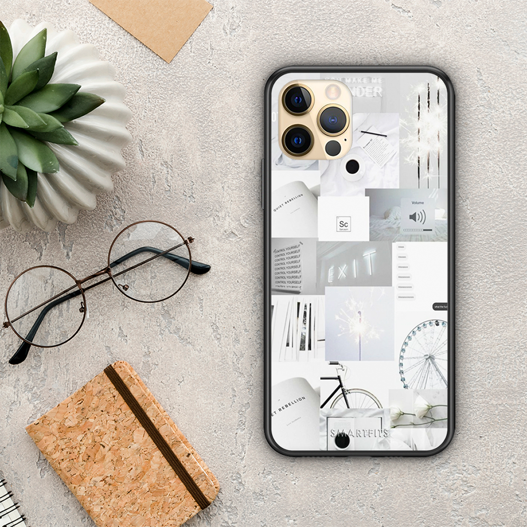 Collage Make Me Wonder - iPhone 12 Pro θήκη