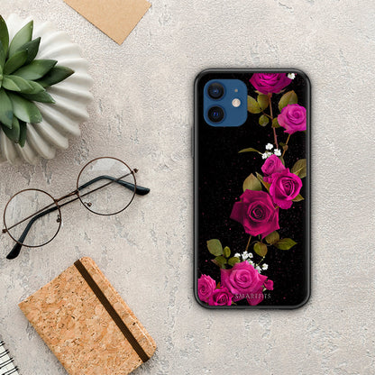 Flower Red Roses - iPhone 12 θήκη