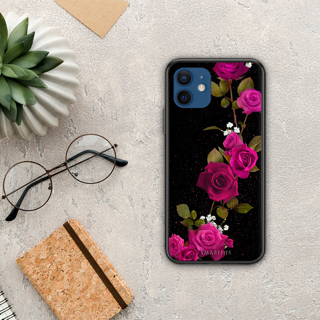 Flower Red Roses - iPhone 12 Pro θήκη